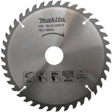 Makita pjovimo diskas medienai 185 mm T40